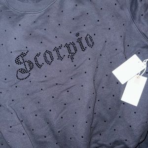 Good American Scorpio Sweatshirt-Black